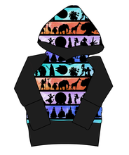 Load image into Gallery viewer, Park Stripes Grow With Me Hoodie (or Crewneck)