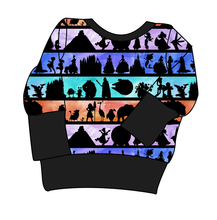 Load image into Gallery viewer, Park Stripes Grow With Me Hoodie (or Crewneck)