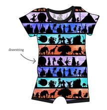 Load image into Gallery viewer, Park Stripes Grow With Me Pants And Shorts Romper