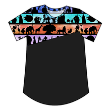 Load image into Gallery viewer, Park Stripes Ladies' Relaxed Tee