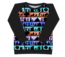 Load image into Gallery viewer, Park Stripes Ladies' Classic Crewneck