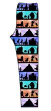 Load image into Gallery viewer, Park Stripes Ladies' Lounge Leggings
