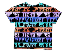 Load image into Gallery viewer, Park Stripes Ladies' Oversized Tee