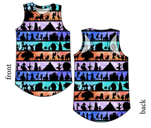 Load image into Gallery viewer, Park Stripes Ladies' Summer Tank
