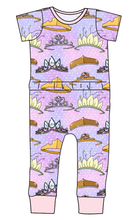 Load image into Gallery viewer, Fit For A Princess Bennett Pants and Shorts Length T-Shirt Romper