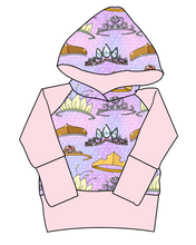 Load image into Gallery viewer, Fit For A Princess Grow With Me Hoodie (or Crewneck)