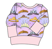 Load image into Gallery viewer, Fit For A Princess Grow With Me Hoodie (or Crewneck)