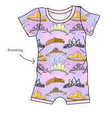 Load image into Gallery viewer, Fit For A Princess Grow With Me Pants And Shorts Romper
