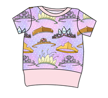 Load image into Gallery viewer, Fit For A Princess Grow With Me Tee