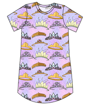 Load image into Gallery viewer, Fit For A Princess Ladies' T-Shirt Dress