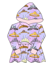 Load image into Gallery viewer, Fit For A Princess Peplum Hoodie (or Crewneck)