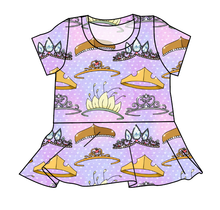 Load image into Gallery viewer, Fit For A Princess Peplum Top