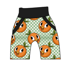 Load image into Gallery viewer, Orange Cutie Check Beanpole Pants And Shorts