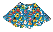 Load image into Gallery viewer, Character Ducky Pins Circle Skirt