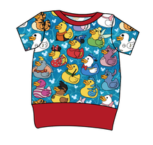 Load image into Gallery viewer, Character Ducky Pins Grow With Me Tee