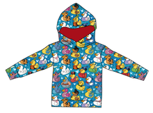 Load image into Gallery viewer, Character Ducky Pins Ladies Oversized Hoodie