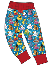 Load image into Gallery viewer, Character Ducky Pins Ladies' Joggers and Jogger Shorts