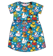 Load image into Gallery viewer, Character Ducky Pins Play Dress