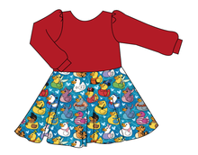 Load image into Gallery viewer, Character Ducky Pins Prairie Dress