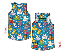Load image into Gallery viewer, Character Ducky Pins Summer Tank