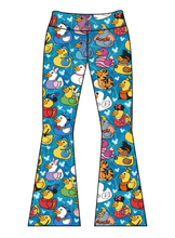 Load image into Gallery viewer, Athletic Prints Magical Birthday Ladies Flared Leggings