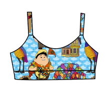 Load image into Gallery viewer, Athletic Prints Magical Birthday Kids Bralette