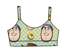 Load image into Gallery viewer, Athletic Prints Magical Birthday Kids Bralette