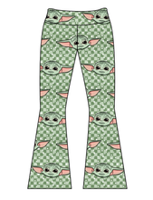 Load image into Gallery viewer, Athletic Prints Magical Birthday Ladies Flared Leggings