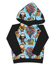Load image into Gallery viewer, Cartoon Balloons Classic Hoodie (or Crewneck)