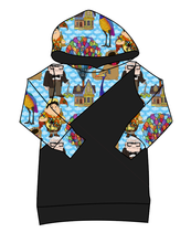 Load image into Gallery viewer, Cartoon Balloons Classic Hoodie (or Crewneck)