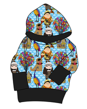 Load image into Gallery viewer, Cartoon Balloons Grow With Me Hoodie (or Crewneck)
