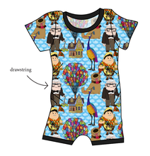 Load image into Gallery viewer, Cartoon Balloons Grow With Me Pants And Shorts Romper
