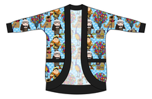 Load image into Gallery viewer, Cartoon Balloons Kids Cocoon Cardigan