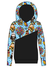 Load image into Gallery viewer, Cartoon Balloons Ladies Hoodie