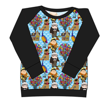 Load image into Gallery viewer, Cartoon Balloons Ladies' Classic Crewneck