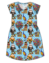 Load image into Gallery viewer, Cartoon Balloons Ladies' Play Dress