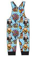 Load image into Gallery viewer, Cartoon Balloons Overalls and Shortalls