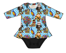 Load image into Gallery viewer, Cartoon Balloons Peplum Top