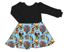 Load image into Gallery viewer, Cartoon Balloons Prairie Dress
