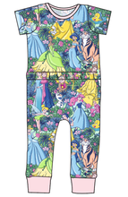 Load image into Gallery viewer, Neon Princesses Bennett Pants and Shorts Length T-Shirt Romper