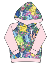 Load image into Gallery viewer, Neon Princesses Classic Hoodie (or Crewneck)