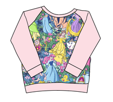 Load image into Gallery viewer, Neon Princesses Classic Hoodie (or Crewneck)