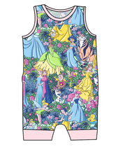Load image into Gallery viewer, Neon Princesses Emmett Pants And Shorts T-Shirt Romper