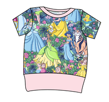 Load image into Gallery viewer, Neon Princesses Grow With Me Tee