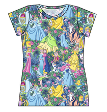 Load image into Gallery viewer, Neon Princesses Ladies' Basic Tee