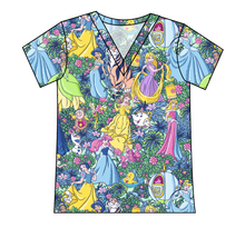 Load image into Gallery viewer, Neon Princesses Ladies' Slouchy V-Neck Tee