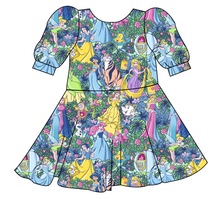 Load image into Gallery viewer, Neon Princesses Prairie Dress