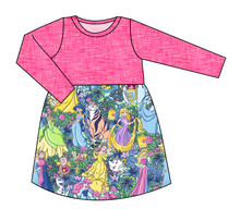 Load image into Gallery viewer, Neon Princesses Play Dress
