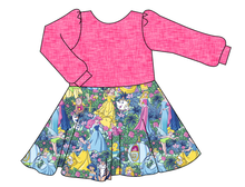 Load image into Gallery viewer, Neon Princesses Prairie Dress