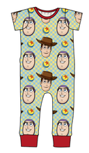 Load image into Gallery viewer, Toy Check Emmett Pants And Shorts T-Shirt Romper
